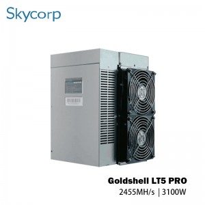 Goldshell LT5 Pro 2455MH 3100W Litecoin მაინერი