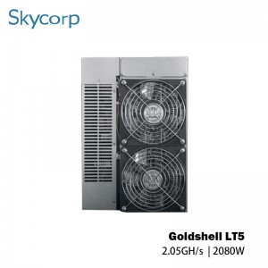 Goldshell LT5 2.05GH 2080 ዋ Litecoin ማዕድን