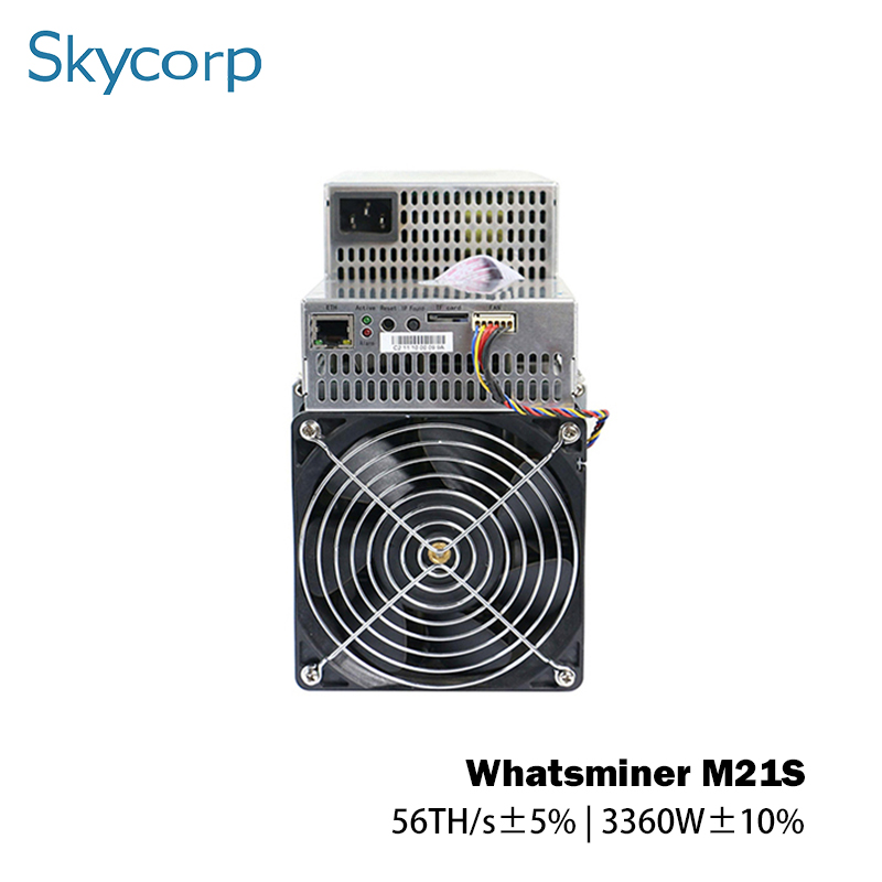 Manufacturer for Whatsminer Power Supply - Top3 Short ROI Asic Miner Microbt Whatsminer M21s 56Th/s bitcoin mining machine wholesale – Skycorp