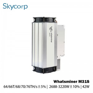 Whatsminer M31S 64/66/68/70/76T 2688-3220W Bitcoin rudar