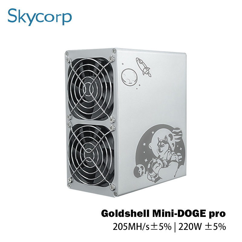 Goldshell Mini-DOGE Pro 205MH 220W LTC Miner Featured Image
