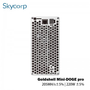 Goldshell Mini-DOGE Pro 205MH 220W LTC Miner