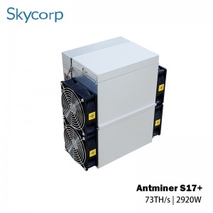 Biatmain Antminer S17+ 73T 2920W Bitcoin Miner