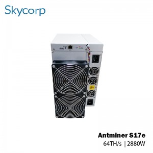 “Bitmain Antminer S17e 64TH 2880W Bitcoin Miner”