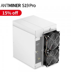 Antminer as ùire S19 PRO 110TH/s Miner Preorder tùsail Bitmain S19PRO 110T Asic Miner BTC Miner Machine Bitcoin Miner S19PRO