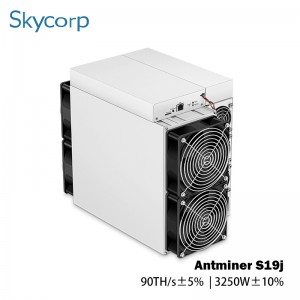 Minero Bitmain Antminer S19j 90T 3250W Bitcoin