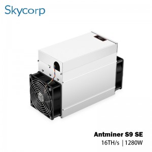 16Th 1280w Bitmain Antminer S9 SE BTC Asic Miner
