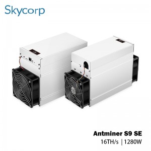 Bitmain Antminer S9 SE 16TH 1280W بٹ کوائن مائنر