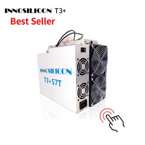Bitcoin miner Factory price Innosilicon T3+ 52Th 2800w btc asic miner store supplier
