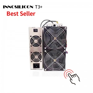 Innosilicon T3+ 53T SHA-256 Blockchain Miner fir Bitcoin Mënz