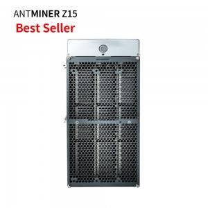 Νέο υψηλού κατακερματισμού Antminer Z15 crypto Bitmain tardis ZCash Asic Miner