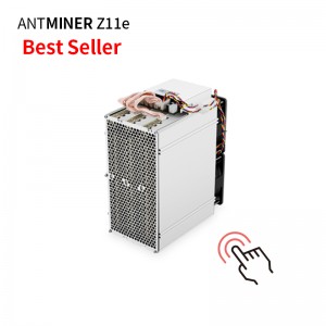 Factory берилген Жакшы тоо-кен машина Bitmain Antminer Z11e 70ksol / с Equihash Miner Power керектөө 1390W Blockchain Miner Asic Miner дүкөнү