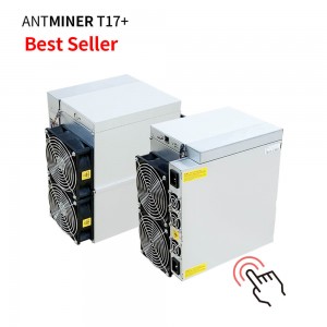 7 ნმ ჩიპი 64Th 3200W Bitmain Antminer T17+ BTC მაინერი სწრაფი მიწოდება