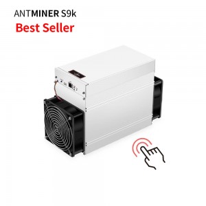 Model Antminer S9k (14Th) from Bitmain mining SHA-256 algorithm with a maximum hashrate of 13.5Th/s for a power consumption of 1310W. Wonderful bitcoin mining rig for cloud mining.