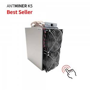 Factory Customized Hot selling and Huge Profit CKB miner Bitmain Antminer K5 1130G with PSU Algorithm Eaglesong Asic miner K5 1.13T accept BTC