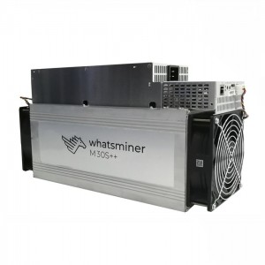 High Hashrate Whatsminer Bitcoin Mining Machine M30S++ 112Th/S Bitcoin Miner Mining Machine