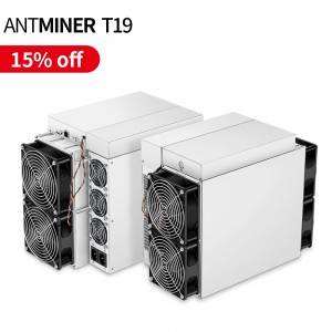 Hot Sell Good Miner Antminer T19 BTC With Original Psu Bitcoin Miner On Stock.