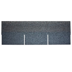 Bardeau de toit d'asphalte gris agate