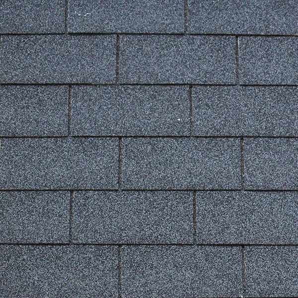 Tejas de techo de asfalto gris ágata