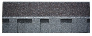 Qurilish qurilish materiallari Gray Architectural Roofing Shingles 30 yil kafolat bilan