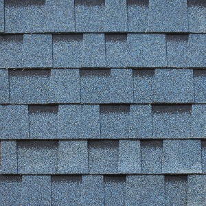 ဆိုမာလီယာ India Kenya pupular Blue Asphalt Roof Shingles for Duplex House