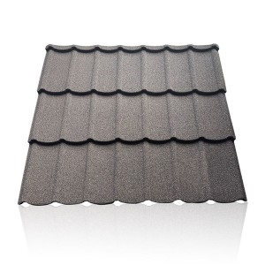 Eco-friendly Roofing Material Factory Price Tudor stone coated tiles