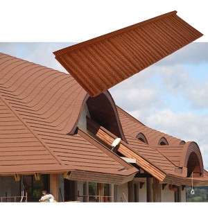Decrabond Standard Quality metal tiles for roof with CE (ISO9001) Mad