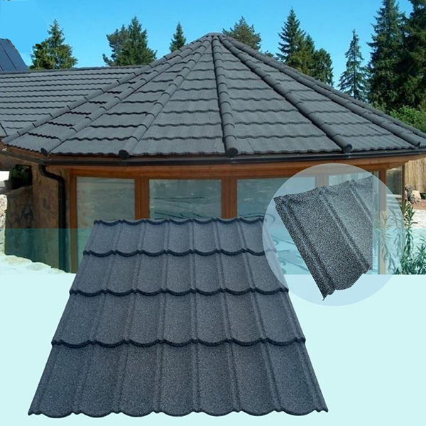Heat Resistance Long Life Time stone coated aluminum roofing sheets sa Kerala