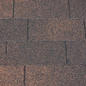 Roof Insulation reinforced Autumn Brown Shingles for residential home