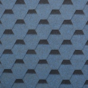 Mozaične asfaltne skodle modre