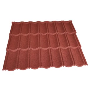 Manufacturer Colorful Durable stone coated roof tile For Outdoor Building