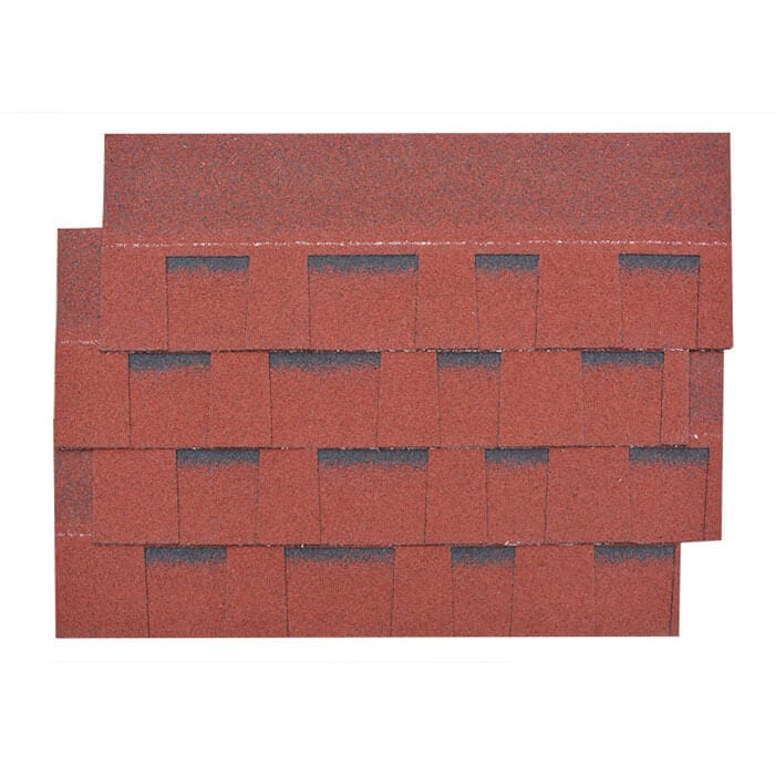 Factory best selling Wood Asphalt Roofing Shingle - Burning Red Laminated Asphalt Roof Shingle – BFS BUILDING
