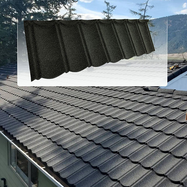Decrabond Standard Quality stone coated steel roofing shingles With High Quality