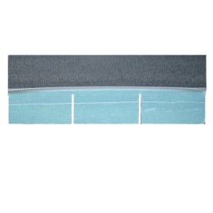 Färg stenspånbelagd blå 3-flikar asfalttakshingel med CE-certifikat