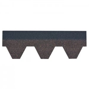 Bruin hout zeshoekige glasvezel asfalt grind