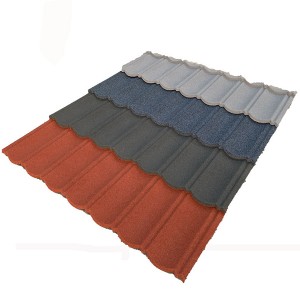Factory Direct Sale stone coated metal roofing sheet for Hotel