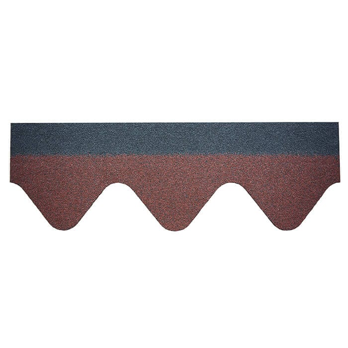 High Quality Roofing Shingle - Asian Red wave Asphalt Roof Shingle – BFS BUILDING