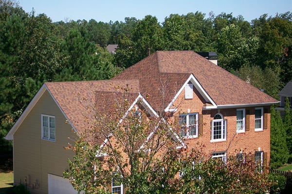 Färg Stone Chip Coated lättvikts röd takbältros för bostadshus