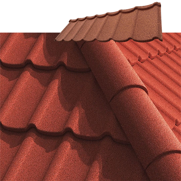 55% झिंक रूफिंग शीट 50 वर्षांची वॉरंटी सर्वोत्तम किंमतीच्या लाल छतावरील टाइल्स