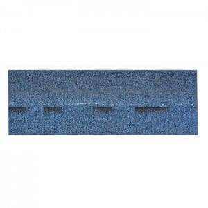 Top Quality Factory Direct 5.2mm thickness Burning Blue Double Layer Asphalt Shingle