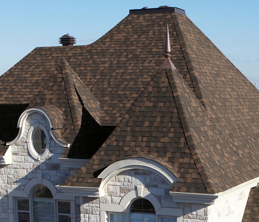 Laminated Asphalt Roofing Shingle Brown
