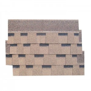 South Africa Color Stone Chip Coated double layer Desert Tan Shingles for Modular Home