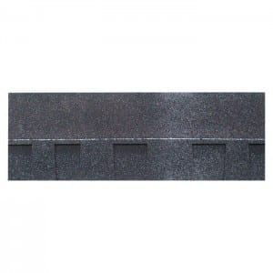 Teja para techos de asfalto negro de ágata de espesor de 5,2 mm de esmalte coloreado para casa modular