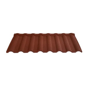 Stainless Steel Color Stone Coated Metal Roof Tiles