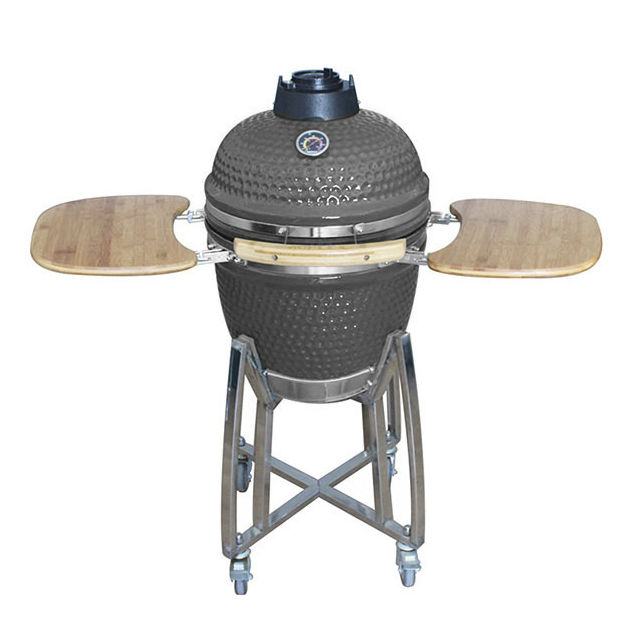 Wood Fired Bbq Cookers 18 Inch Ceramic BBQ smoker Kamado Grill Featured Image