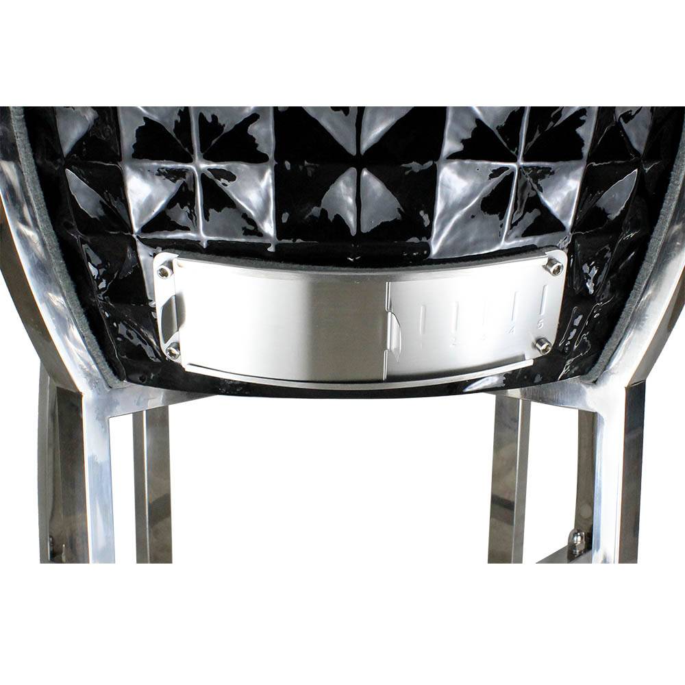 Auplex 26 inch Diamond Finish XL Stainless Steel Kamado Featured Image