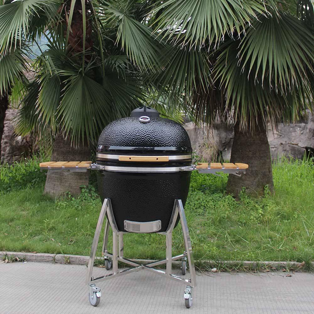 Auplex 2XL Large 27 Large Egg inch Charcoal Ceramic Kamado Grill Featured Image