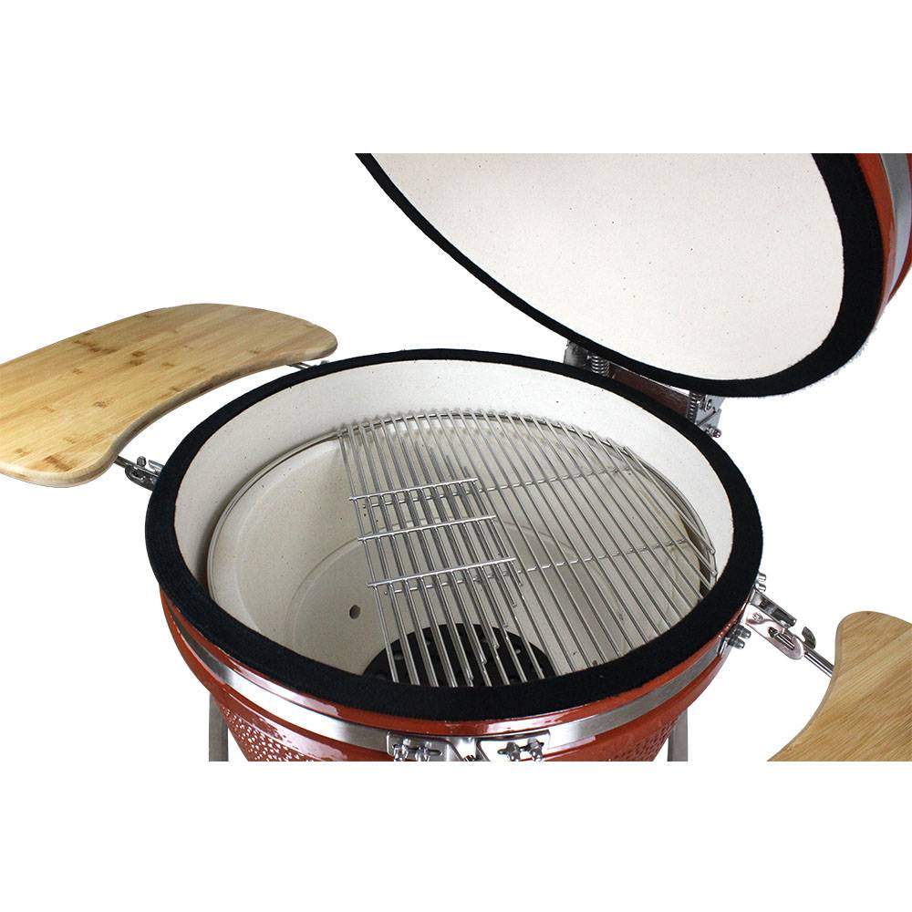 Home&Garden 23.5 inch Ceramic Kamado Charcoal Grill Featured Image