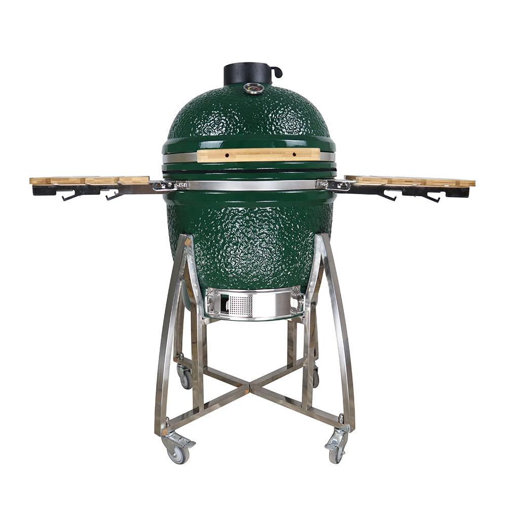 Hot Sale 21 inch Rack Veins China Ceramic Kamado Grill Featured Image