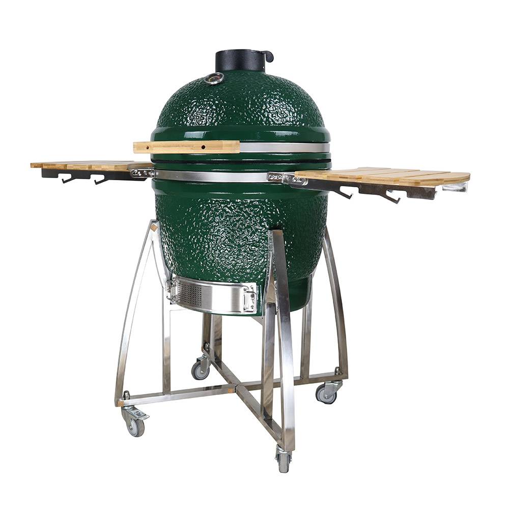 Hot Sale 21 inch Rack Veins China Ceramic Kamado Grill Featured Image